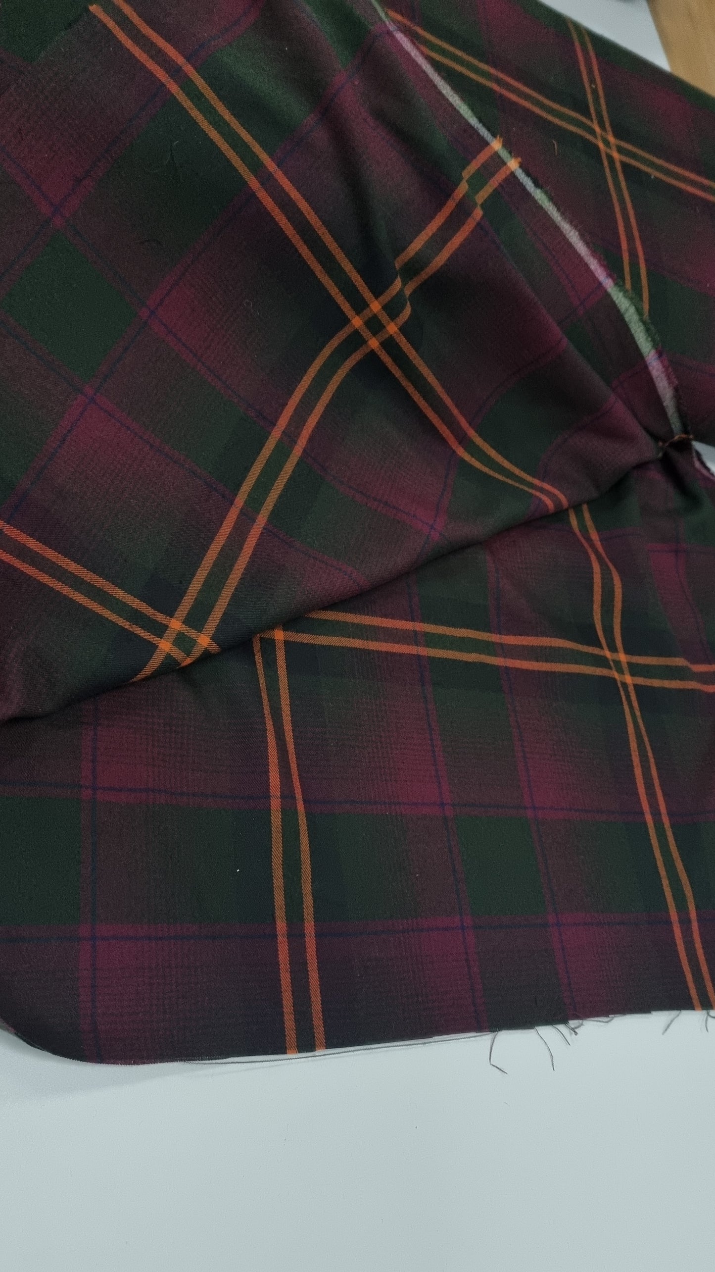 Brown check Demelza dress