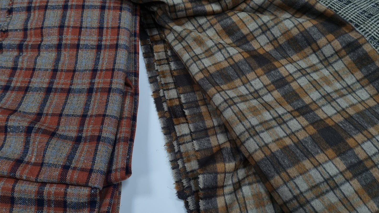 Tartan Claire flannel dress