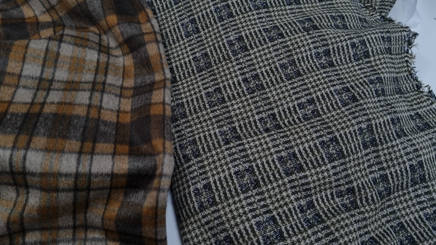 Tartan Claire flannel dress