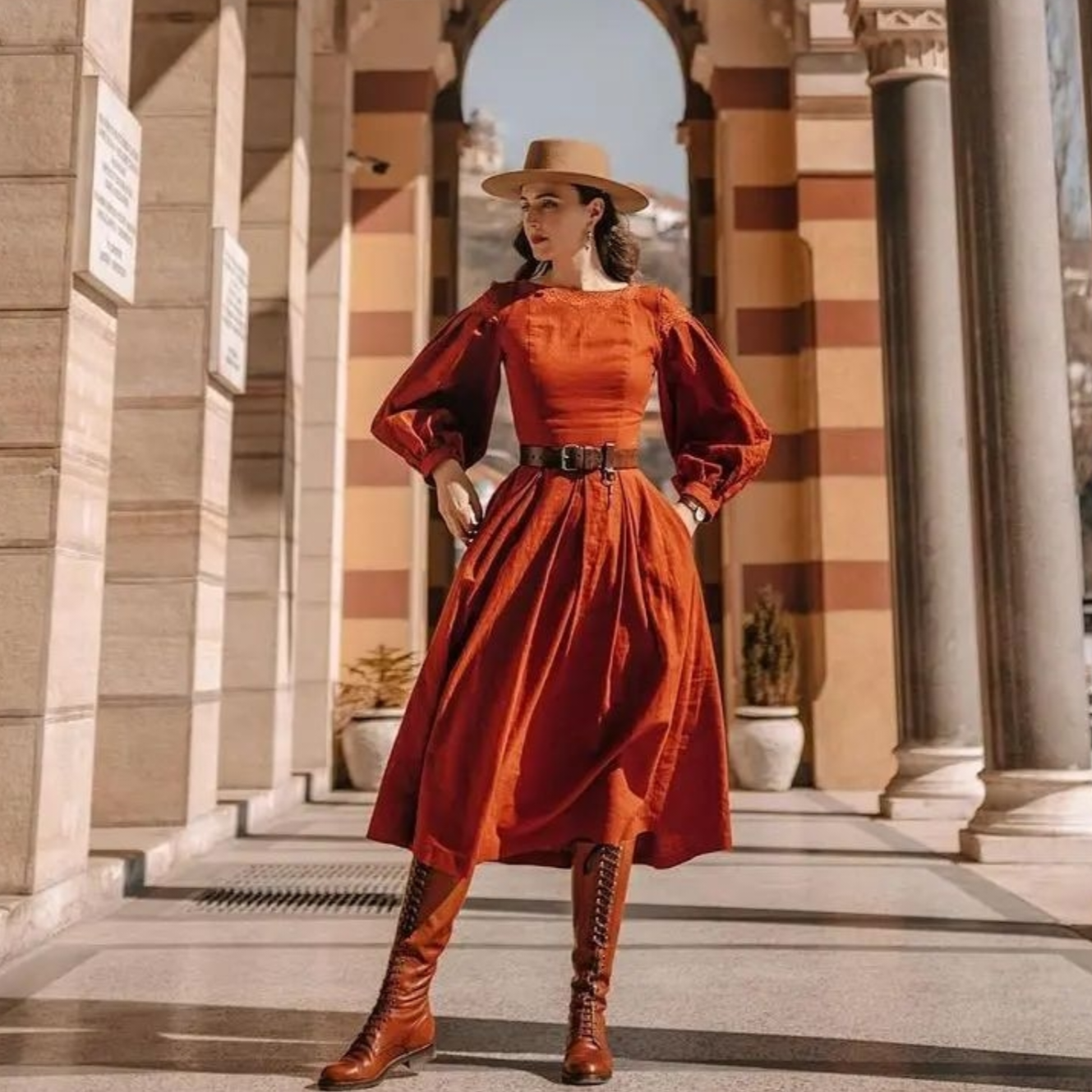 Idda dress 6 size Midi lenght / Fast sewing option 1-3 days and Fast delivery 3-9 days Idda dress 6 size Midi lenght / Fast sewing option 1-3 days and Fast delivery 3-9 days