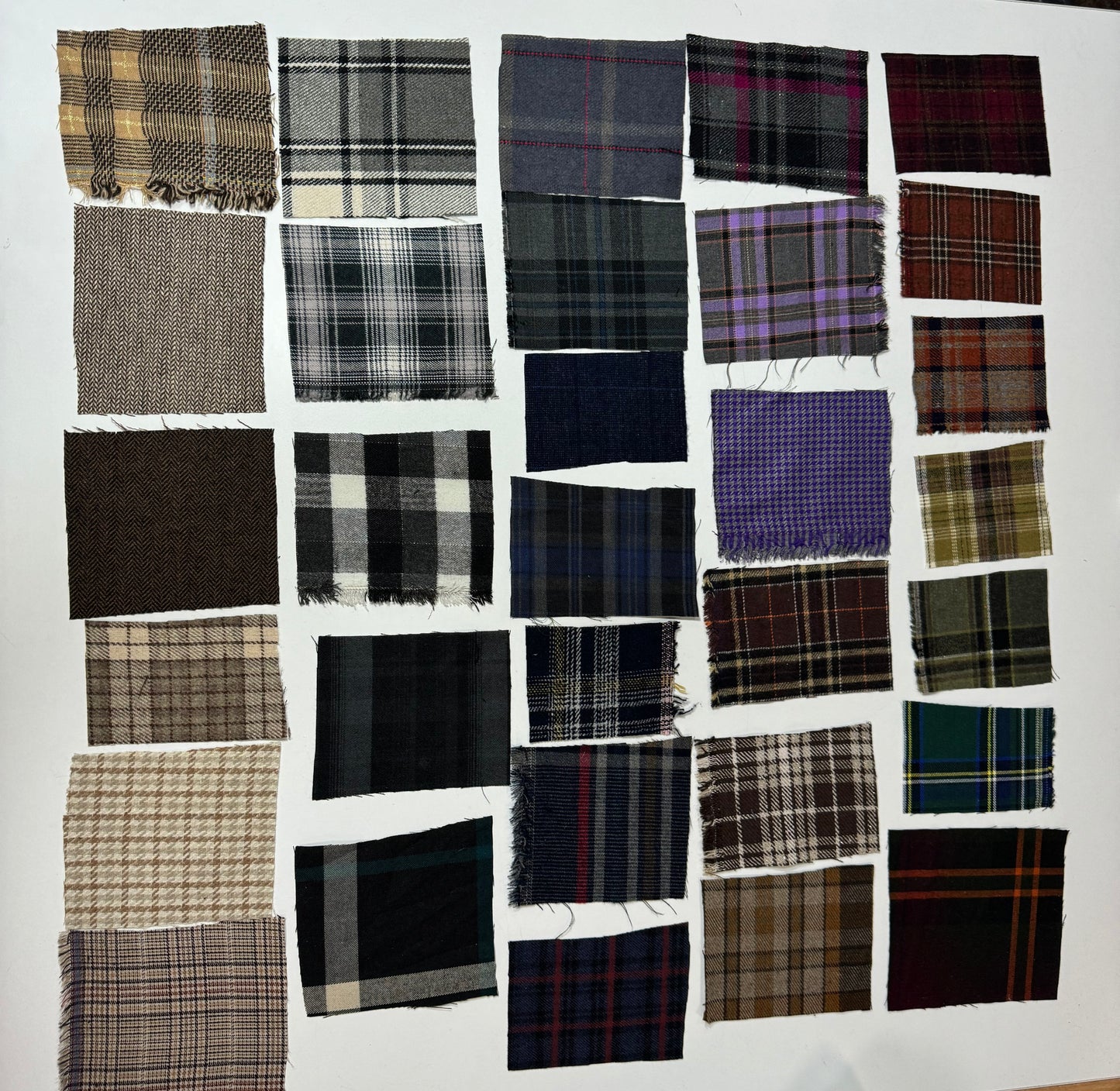 Brown check Demelza dress