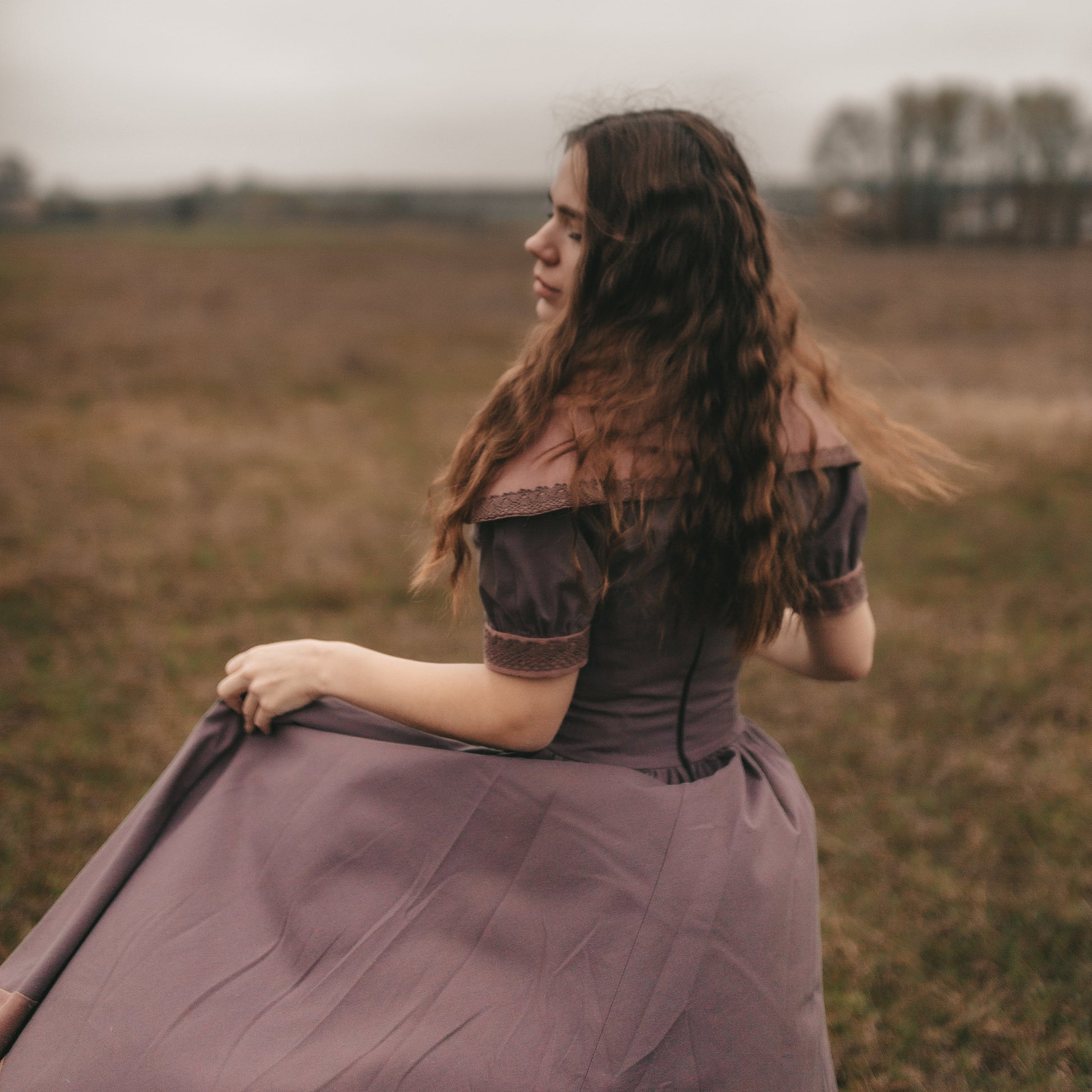 Wuthering Heights dress Custom size Maxi lenght / Ordinary sewing time 12-20 days and delivery 2-3 weeks