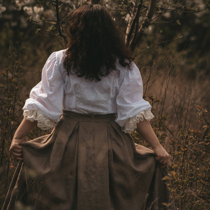 Anne Shirley of Green Gables corset  style belt walking skirt  