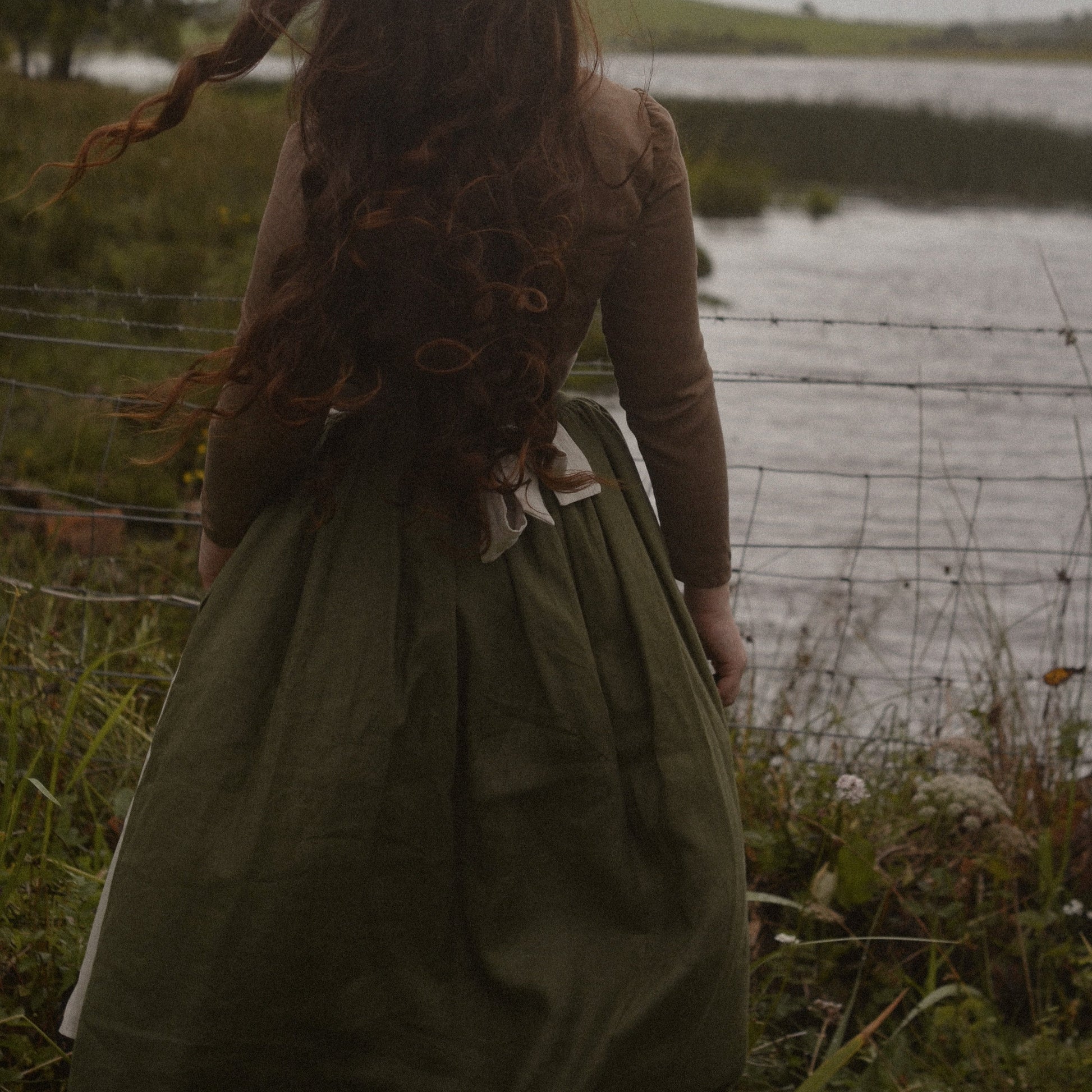 outlander brown dress Claire Fraser in Scottish Attire Life-Size Standee from Outlander